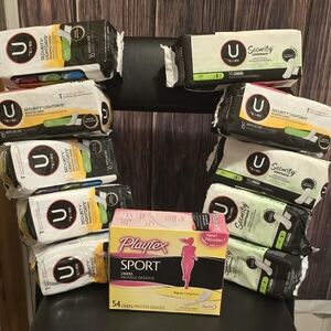 Playtex Sport Liners&kotex liners